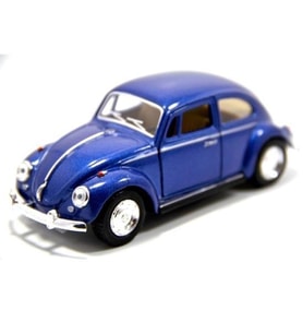 Nostaljik Araba Çek Bırak Model Nostaljik Mavi Otomobil