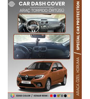 RENAULT SYMBOL 3 SAKLAMA GÖZSÜZ (2013-2021) Torpido Örtüsü Ön Göğüs Halı Torpido Koruma Tam Uyum