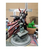 Mortal Kombat Spawn Figür Medieval Spawn Figür Büyük Boy 25CM