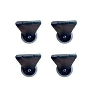 Furç Sabit Teker - 20x50 - Gri HKS180 - 4 Adet