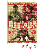 Vingadores Hulk vs Hulk Buster Puzzle 240 Parça Yapboz