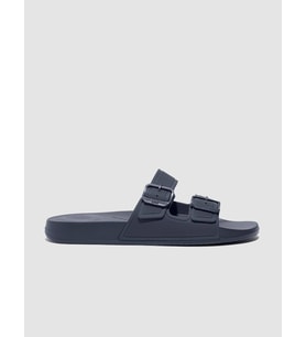 FitFLop FitFlop iQUSHION GS9 Çift Tokalı Lacivert Erkek Terlik