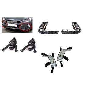 Hyundai Elantra 2016-2019 Full Paket Sis Farı Sis Kapağı Gündüz Takım