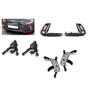 Hyundai Elantra 2016-2019 Full Paket Sis Farı Sis Kapağı Gündüz Takım