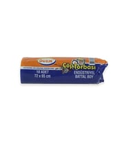 Endüstriyel Battal Boy Çöp Torbası 72 x 95 cm 10 Lu Rulo x 1 Paket = 10 Adet (Siyah)