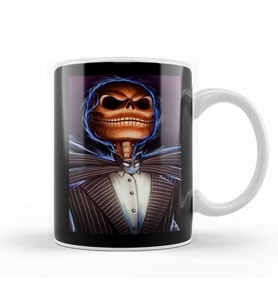 Jack Skellington Glowing Jack Kupa Bardak Porselen
