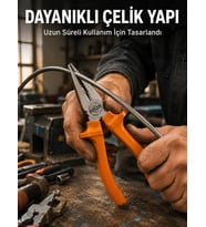 Dövme Çelik Pense Ergonomik Kaymaz Saplı El Aleti