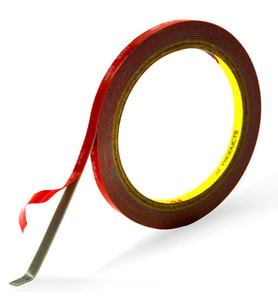 ÇİFT TARAFLI ETLİ BANT 2 MM X 33M