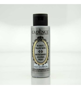 Cadence Su Bazlı Yaldız 70 ml. 102 Gümüş 