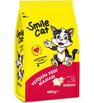 Smile Cat Yetişkin Kedi Kuzulu 400 gr Kuru Mama