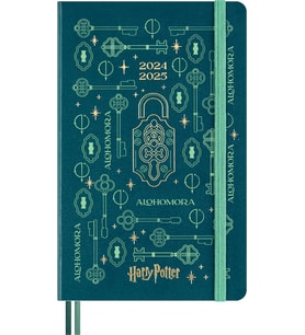 Moleskine Wizarding World Harry Potter Spells Kollektion Alhomora Weekly Planner, 18-Monats Linierte (Turkuaz)