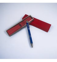 Kişiye Özel Isimli Kalem Öğretmenler Gününe Özel Metal Tükenmez Kalem Hediyelik Kutu (Lacivert)