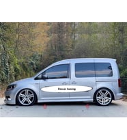 vw caddy aero marşpiyel takımı - PLASTİK
