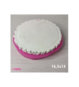 YY0806 Ağaç Kütüğü Yuvarlak Tabanlık Silikon Kalıp