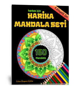 Herkes için Harika MANDALA Kitap Seti (4 Kitap)