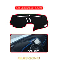 FIAT Doblo D3 2010-13 Modellerine UygunTORPİDO KORUMA HALISI KIRMIZI KENAR