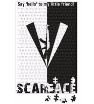 Scarface Say hello to my little firend! Puzzle 240 Parça Yapboz
