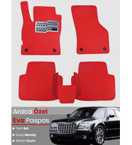 CHRYSLER 300C (2004-2011) Uyumlu EVA Paspas Tam Set–Araca Özel,Su Geçirmez,Kolay Montaj