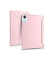 Newface Xiaomi Redmi Pad SE 4G Kılıf Kalemlikli Mars Tablet Kılıfı - Rose Gold