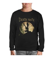 Death Note - Moon Siyah Çocuk Sweatshirt