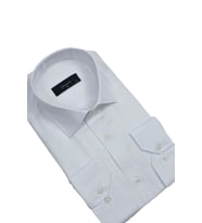 Erkek Silim Fitt Uzun Kol Gömlek Micro BGL-ST02985 (Beyaz)