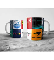 Pixxa Formula 1 F1 2022 Takım Logoları Kupa Bardak Model 2