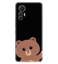 Xiaomi 12 Lite Kılıf Resimli Desenli Silikon Platinium Series Hello Bear 1905