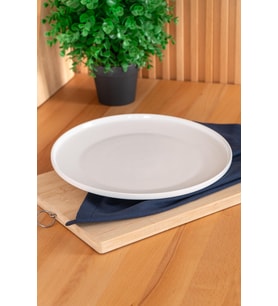 Şık 26 cm Yuvarlak Servis Tabak, Modern ve Dayanıklı Tasarım
