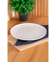 Şık 26 cm Yuvarlak Servis Tabak, Modern ve Dayanıklı Tasarım