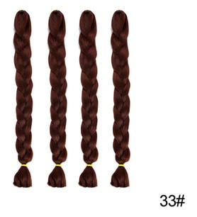 Afrika Örgüsü ve Rasta için Sentetik Saç 165 GR  KAHVE