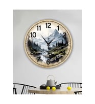 bilge Tasarım retro Duvar Saati 35 x 35 CM (Karışık)