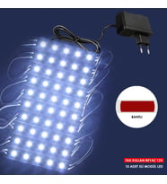 Ledwell Dekoratif Led Bantlı Beyaz 150Cm Tak Kullan