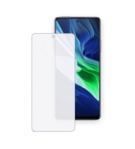 SChitec Infinix Note 10 Uyumlu Ön Yüzey Nano Şeffaf Hidrojel Ekran Koruyucu