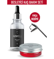 RC COSMETIC AXWELL KAŞ ŞEKİLLENDİRİCİ WAX (Kaş Sabitleyici) 30ml& KAŞ KİRPİK BAKIM SERUMU KAŞ- KİRPİKSERUM 30ml