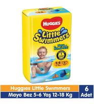 Huggies Little Swimmers Mayo Bebek Bezi 5-6 Yaş 11x6 66 Adet
