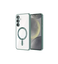 Samsung Galaxy S23 Kılıf Kross Magneticsafe Kapak - Koyu Yeşil