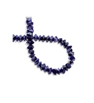Sodalit Taşı Rondela Kesim 10x7mm Doğal Taş Dizi