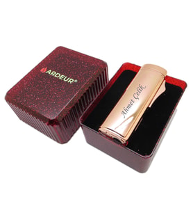 Ardeur® Eterna Rose Gold Kişiye Özel İsimli Çakmak Hediyelik Kutusunda
