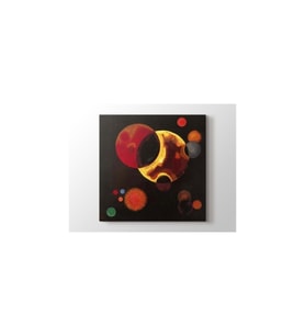 DBSanatevi Wassily Kandinsky - Heavy Circles Tablo 60 X 60 Cm