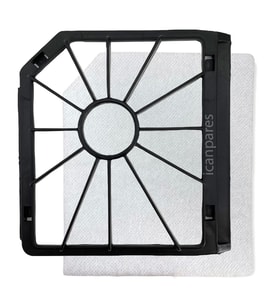 Arçelik Uyumlu S 4250 Süpürge Mikro Filtre ve Çerçevesi