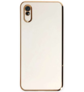 Redmi 9A Kılıf Volet Silikon - Beyaz