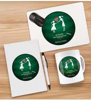 BK Gift Kişiye Özel İsimli Öğretmenler Günü Tasarımlı Defter, Tükenmez Kalem, Kupa ve Mousepad Hediye Seti - 1, Öğretmene Hediye, Öğretmenler Günü