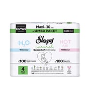 Sleepy Natural Double Soft Jumpo Paket Maxi 4 Beden 30 Adet - Standart