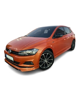Volkswagen Polo ( 2018 - 2021 ) Uyumlu Ön Ek (Plastik)