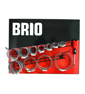 Brio Kelepçe Seti 100 Parça 8X16-90X110 Panoda