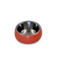 River World 250 ml'lik Organik Seramik Evcil Hayvan Mama Kabı Kiremit Renkte