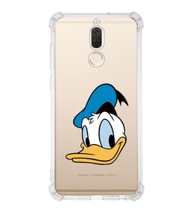 Huawei Mate 10 Lite  Köşe Korumalı Antişok Kapak Donald Duck Tasarımlı Şeffaf  Kılıf