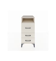 Kronos Komodin Tek Raflı 3 Çekmeceli 44x59x96 Aytaşı-Aytaşı