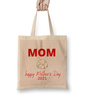 Elephant Mothers Day 2021 Bez Çanta Uzun Saplı