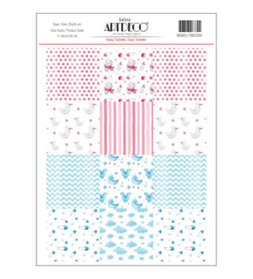 ARTDECO KOLAY TRANSFER 25X35CM DESEN NO:76